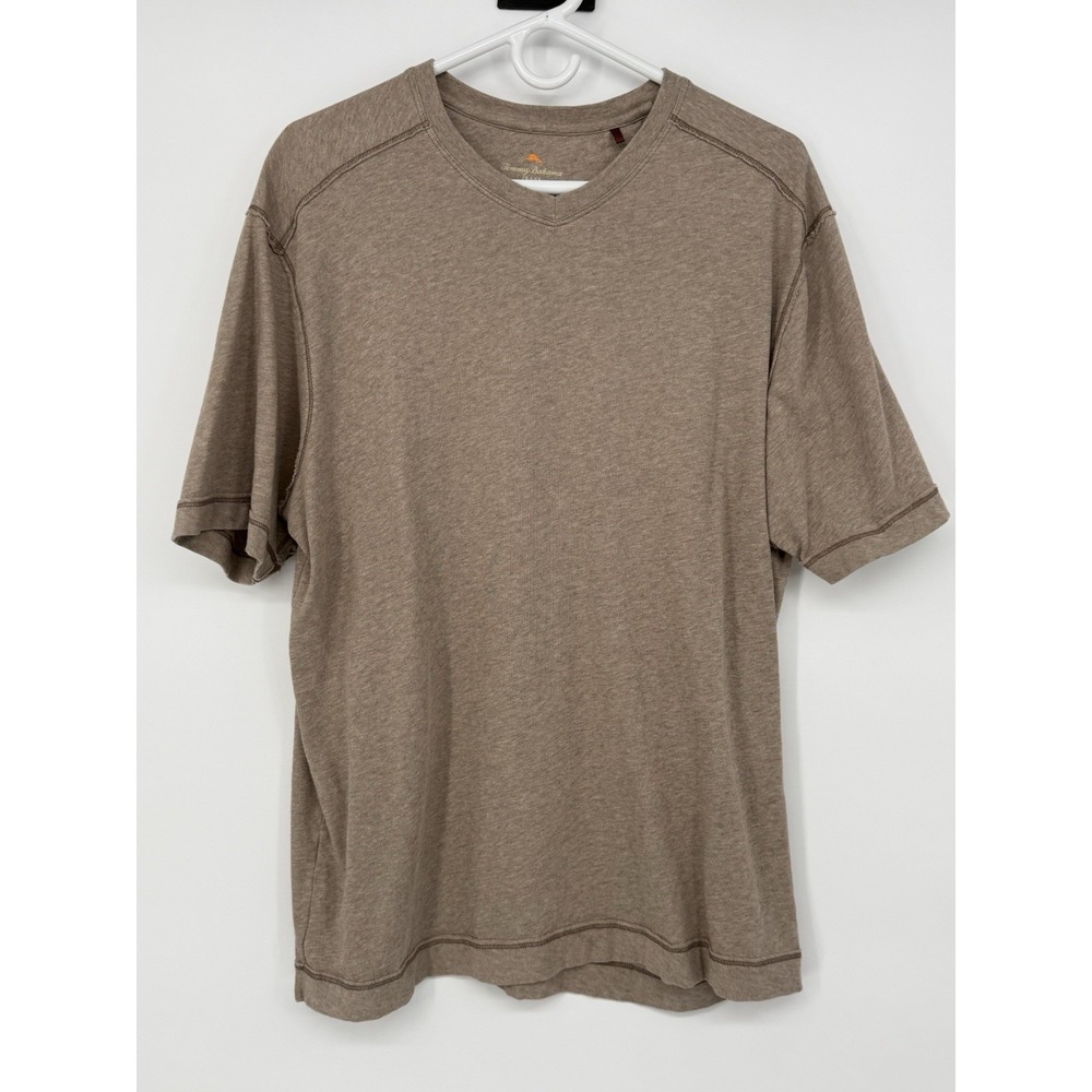 Tommy Bahama Men's Tan Tshirt Large